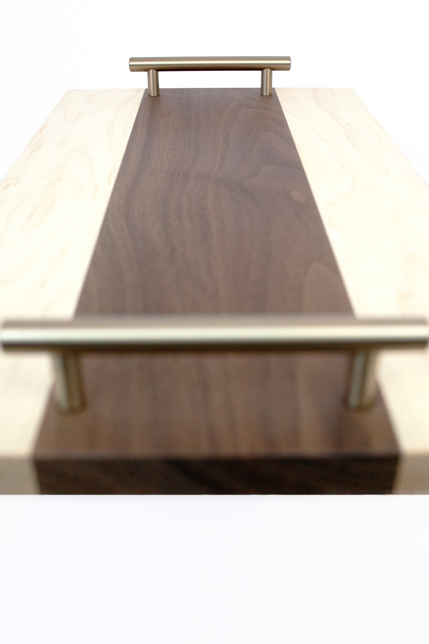 Organic Maple & Walnut Hardwood 18" X 10"