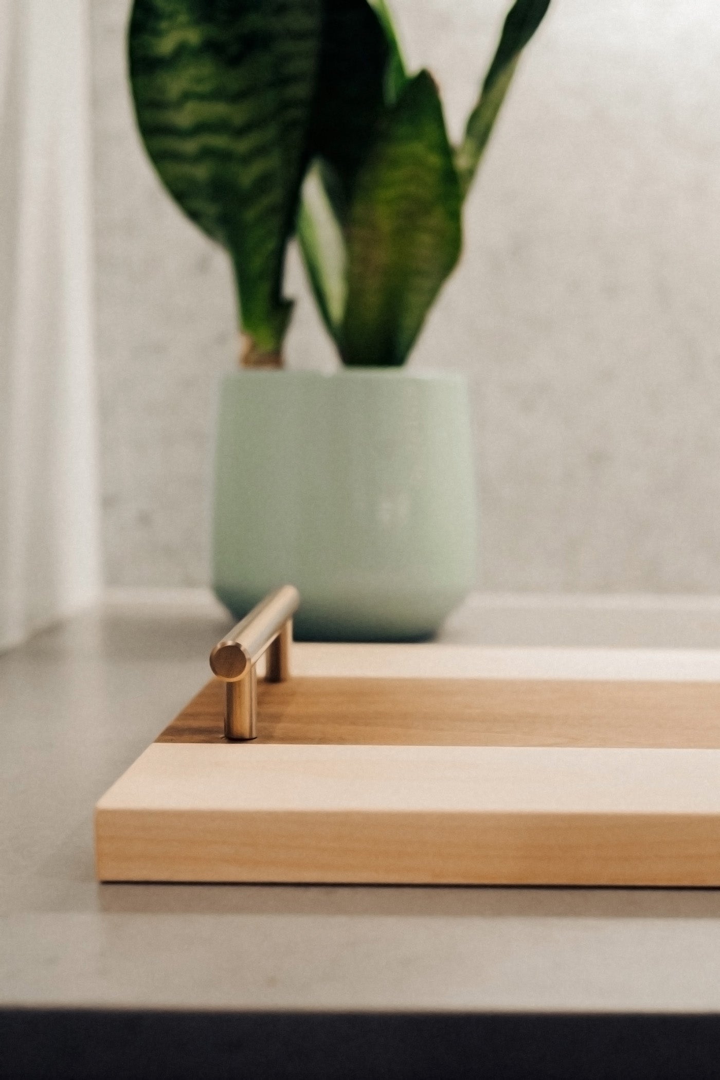 Organic Maple & Walnut Hardwood 18" X 10"